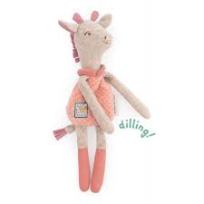 Doudou-hochet girafe Sous mon baobab