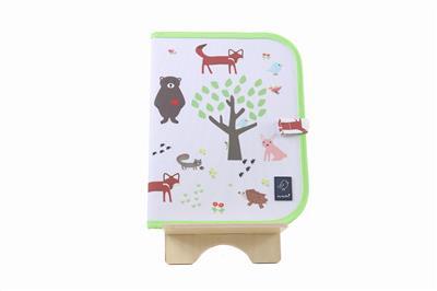 Jaq Jaq Bird: Doodle It & Go Placemat Forêt 28X21Cm, Effaçable