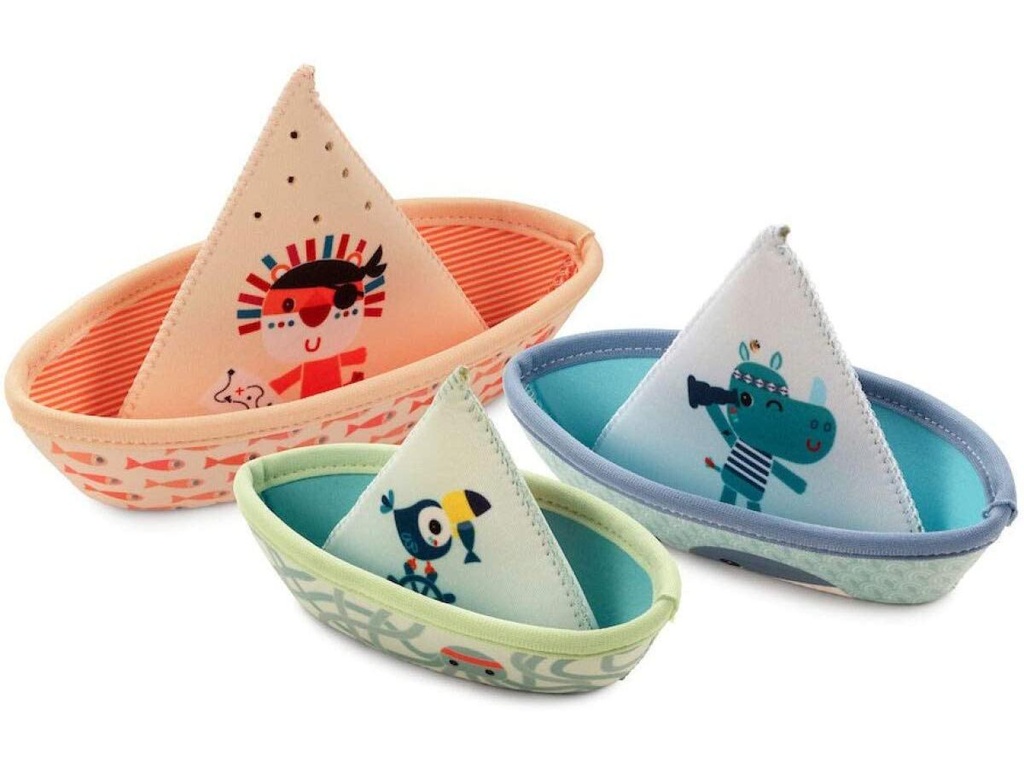 3 Bateaux de Bain Jungle