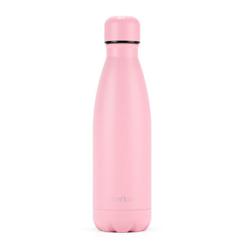 [LAB_LTBOT103] Bouteille Isotherme en Métal 500Ml Rose Mat