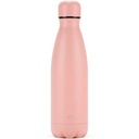 Bouteille isotherme en métal 500ml corail mat