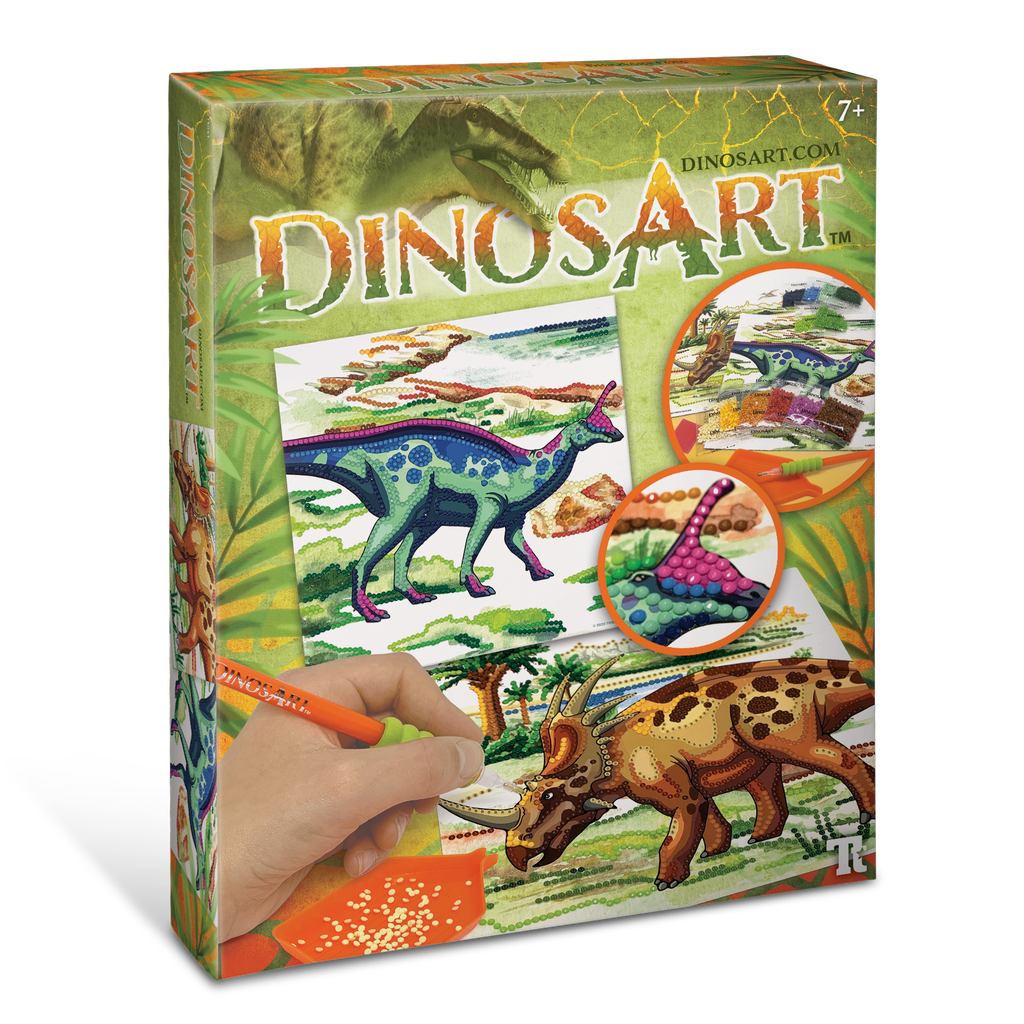 [JPM_15051TT] Dinosart Strass Par Numéros