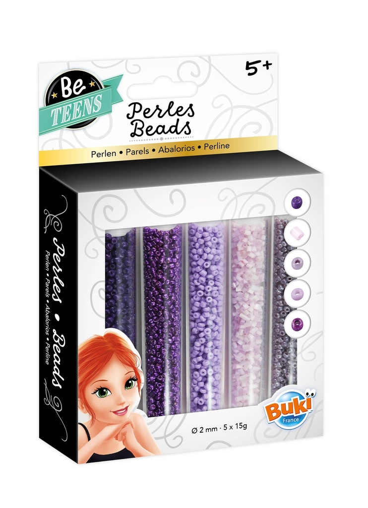 [JPM_PE008] Tube de Perles Violet