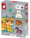 5 Puzzles evolutifs animaux 