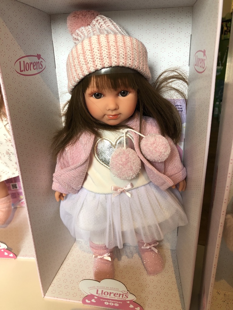 Llorens, Poupée corps en tissu 35cm, Sara
