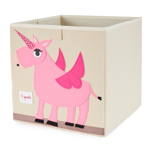 Cube de Rangement Licorne