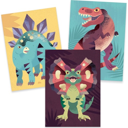 [DJE_DJ09518] Tableau Métal, Jurassic