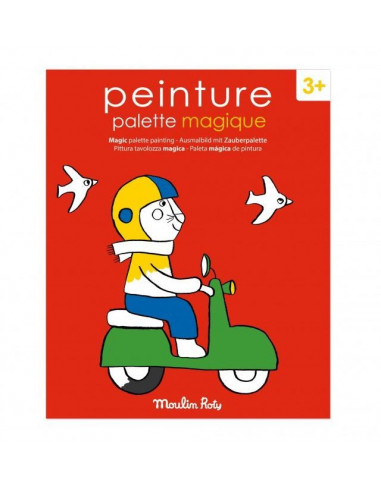 [MOU_661610] Peinture Palette Magique les Popipop