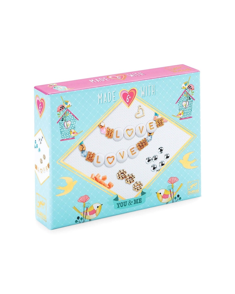 [DJE_DJ00012] L'Art du Fil, You & Me, Enfilage Lettres