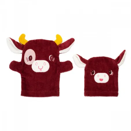 Rosalie Gants de Toilette Marionnette Eco