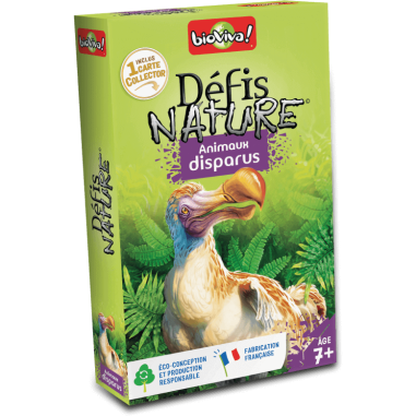 Défis Nature, animaux disparus