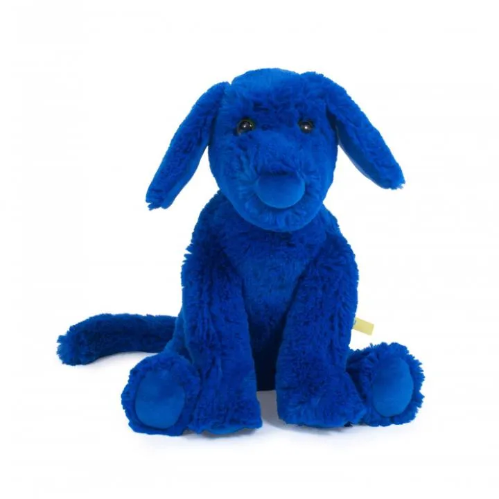 [MOU_894022] Peluche Petit Chien Bleu