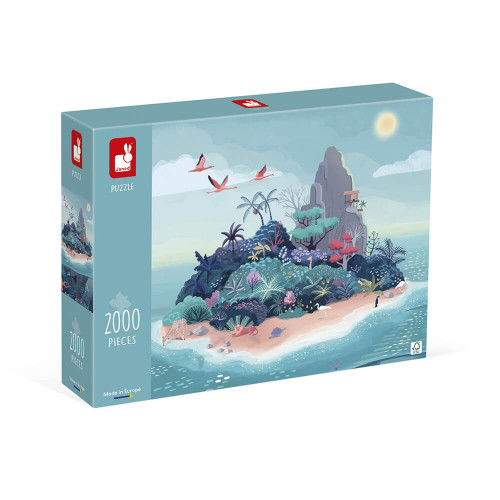 Puzzle l'île mystérieuse 2000p