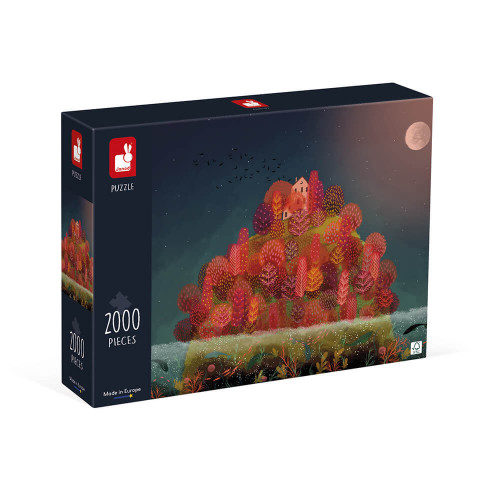 Puzzle Automne Rouge 2000P