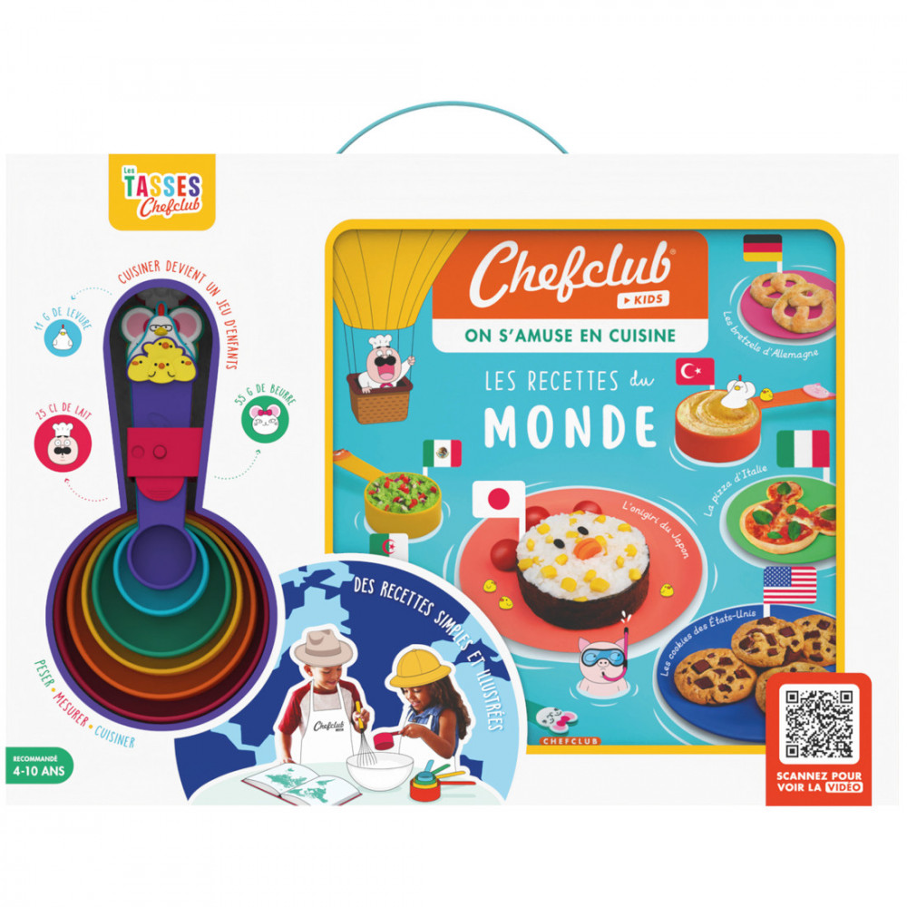 Coffret Kids: Les recettes du Monde