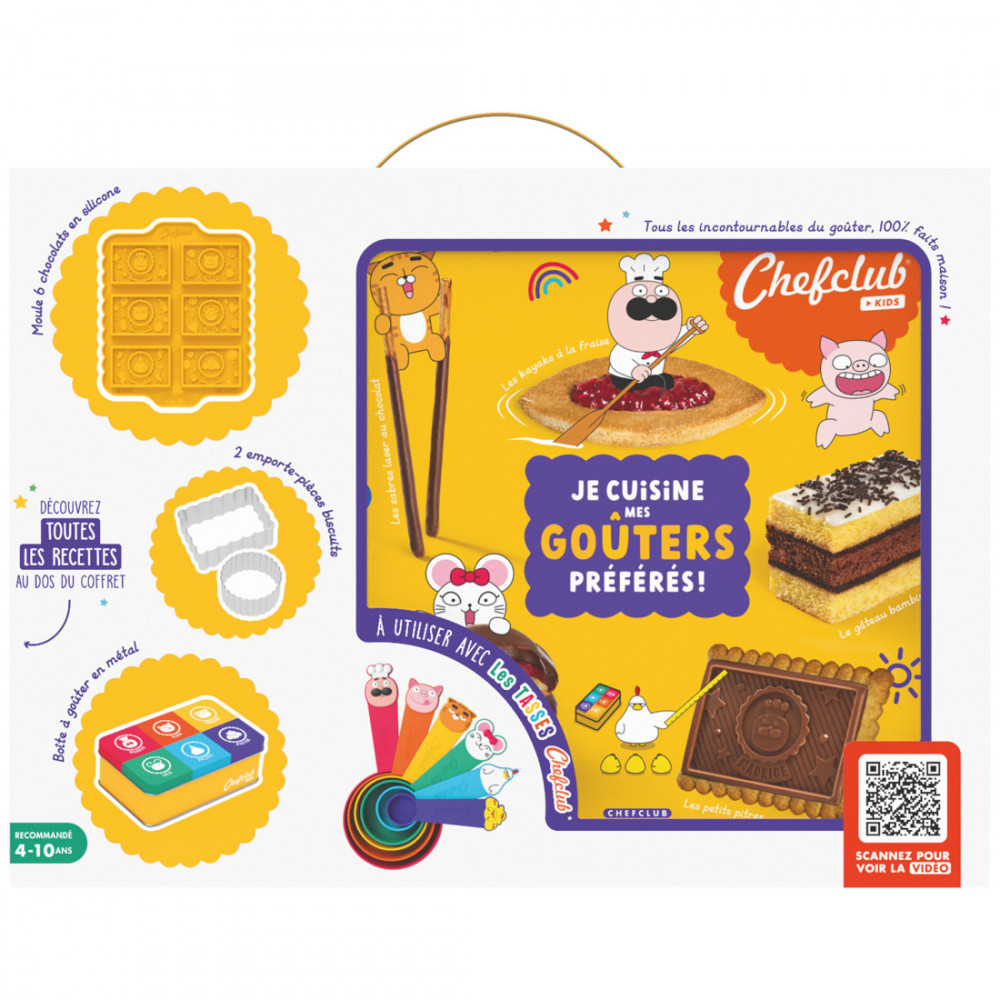 [CLU_2BOOK485] Coffret Kids: Je Cuisine Mes Goûters Préférés