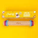 Rouleau de pâtisserie avec anneaux ajustables ChefClub Kids