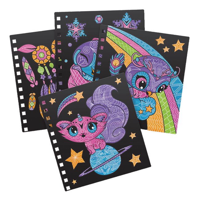 [JPM_11026] Coloriage Velours à Motif Magique Nebulous Stars