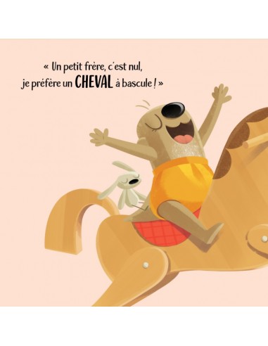 Album Illustre Petite Loutre. Va Avoir un Petit Frère