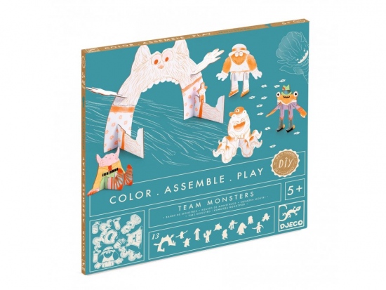 Kit Animaux Diy, Team Monstres