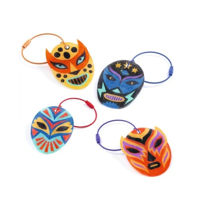 [DJE_DJ09486] Artistic Plastic, Porte-Clés Catcheurs