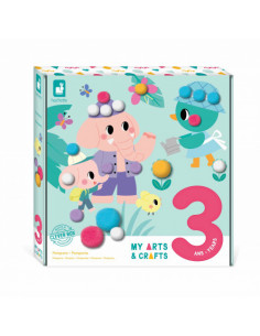 [JAN_J07741] 3 Ans - Pompons