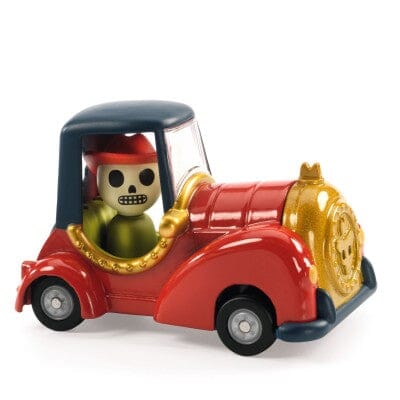 Crazy Motors Red Skull
