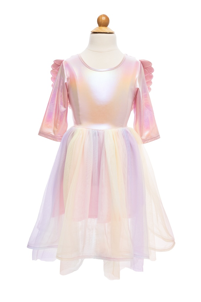 [GRP_31017] Robe de Pégase avec Coiffé Taille 7-8 Ans