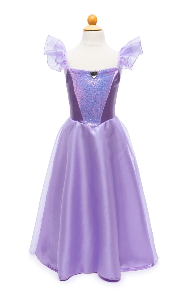 [GRP_34937] Robe de Bal Lilas 7-8 Ans