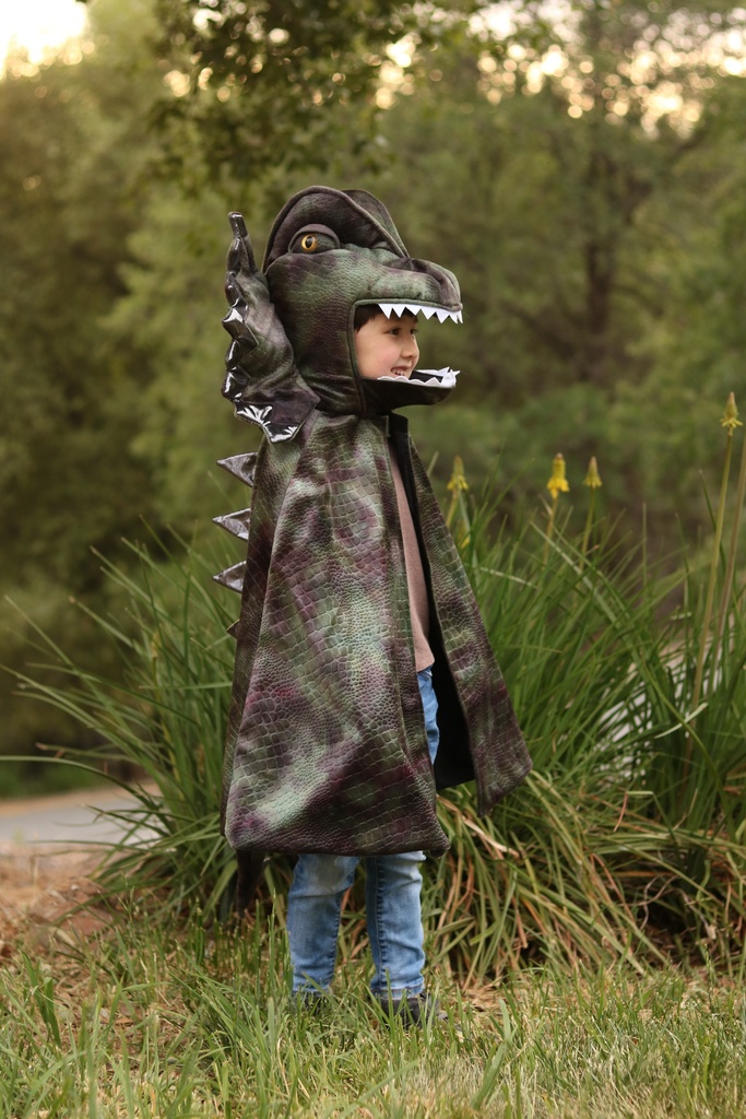 [GRP_56897] Cape de Dilophosaure avec Griffes