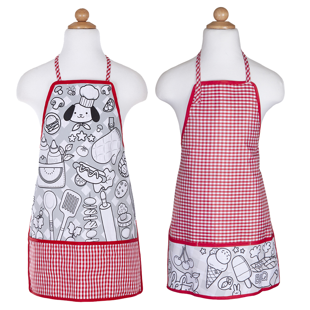 [GRP_83042] Tablier à Colorier Chef de Cuisine