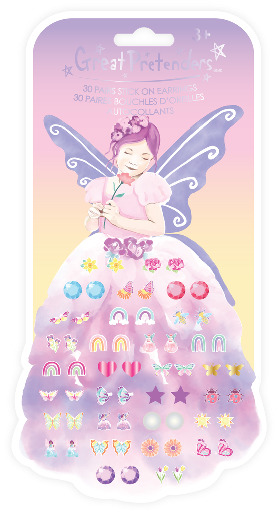 [GRP_87514] Set de 30 Paires de Boucles d'Oreilles Autocollantes P