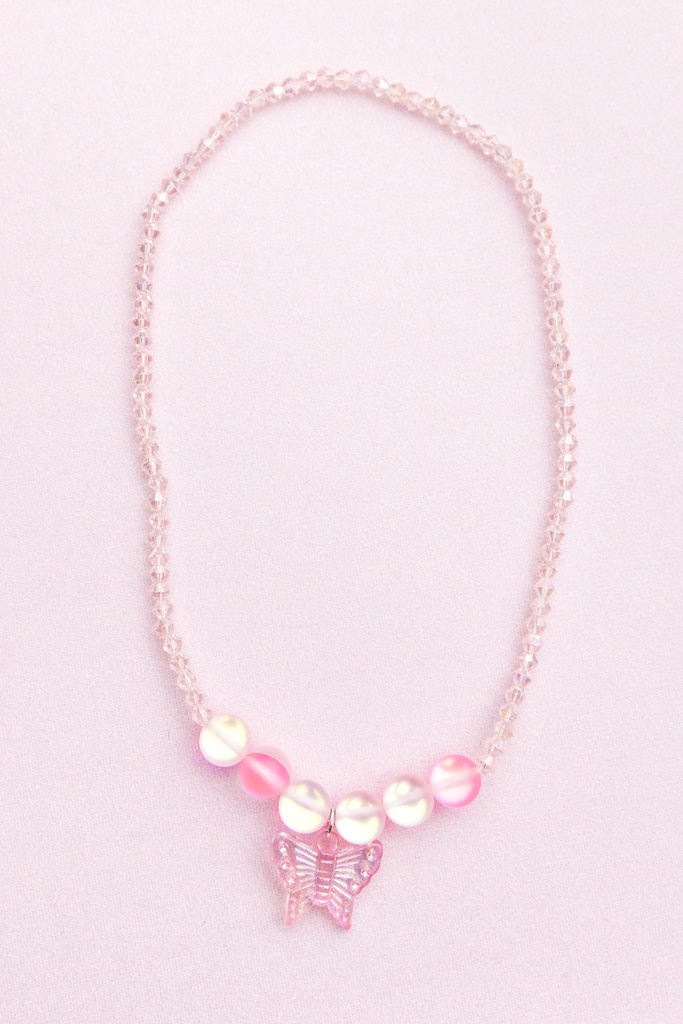 [GRP_90420] Collier Boutique Holo Pink Crystal