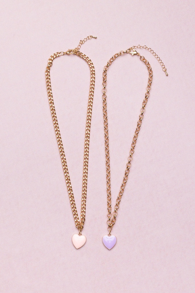 [GRP_90421] Collier Boutique Chunky Chain Heart