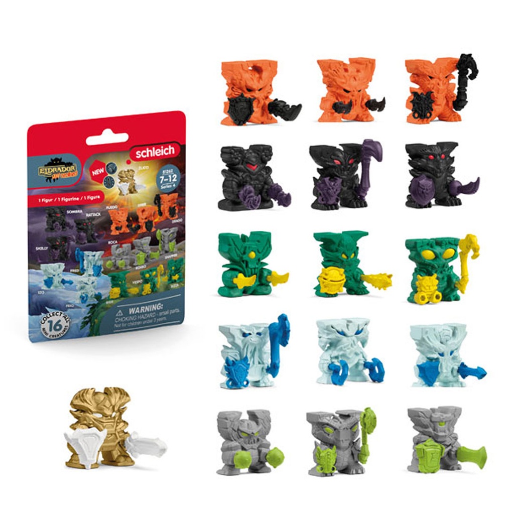 [SCH_7065281262] Eldrador, Mini Créature Armée à Collectionner (Série 4) Pochette Surprise