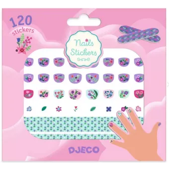 [DJE_ DJ09241] Body Art - Nail Stickers Petite Fleur - Fsc Mix