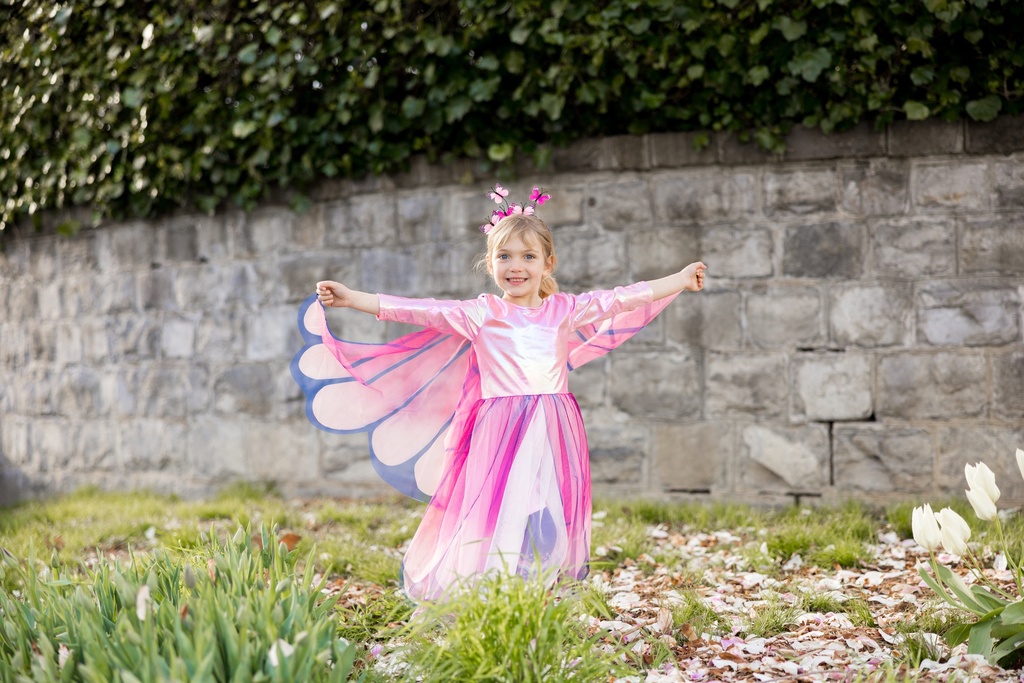 Robe Papillon avec Ailes et Serre-Tête