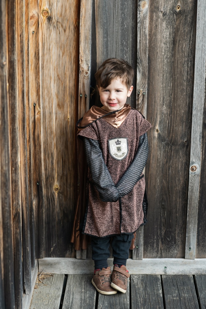 [GRP_61365] Déguisement de Chevalier Brillant Copper 5-6 Ans