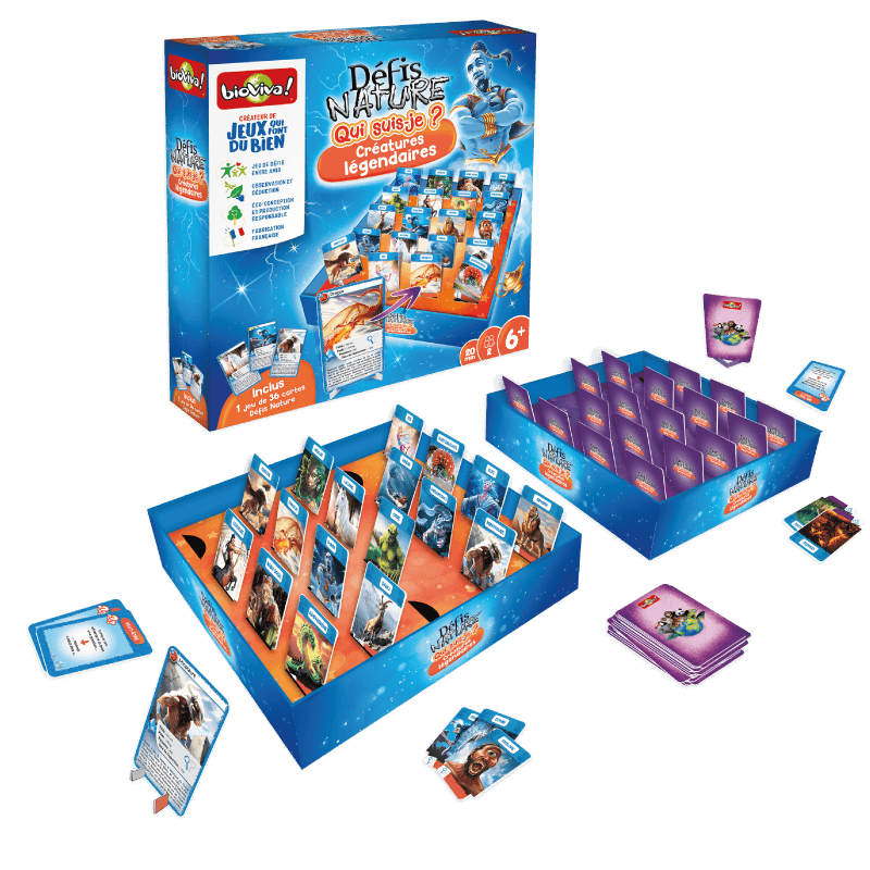 [CLD_02836] Défis Nature - qui Suis-Je? Créatures Légendaires (Bioviva)