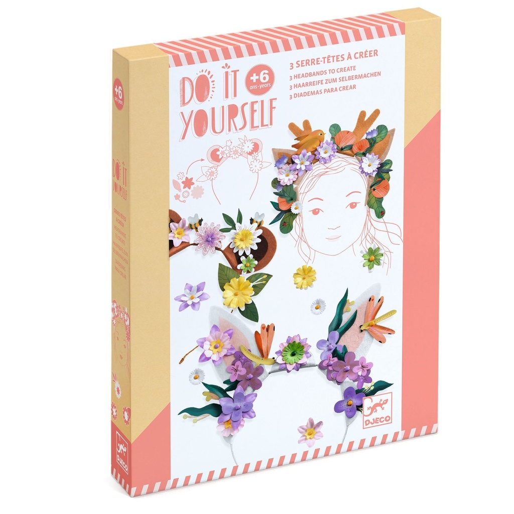 [DJE_DJ07927] Serre-Tête Diy Flower Friends