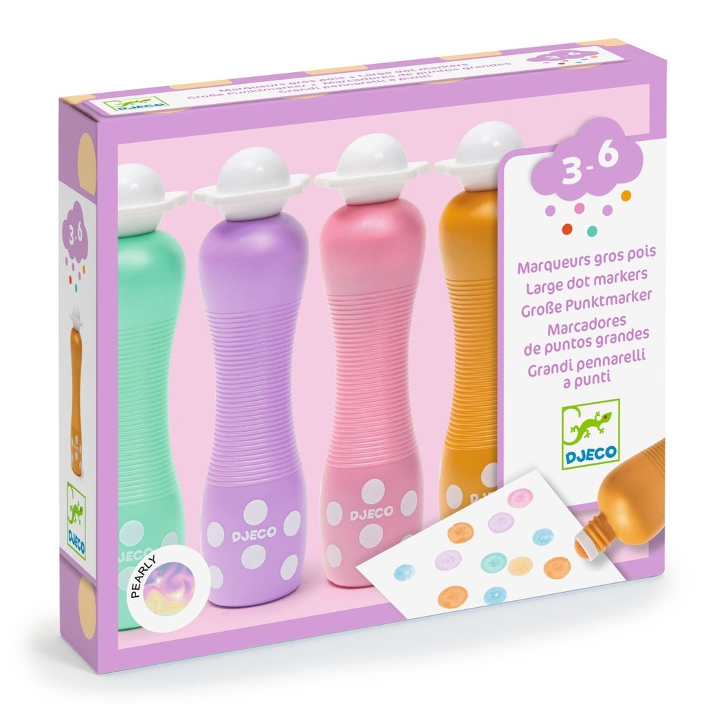 [DJE_DJ09058] Feutres, Marqueurs Gros Pois Pearly