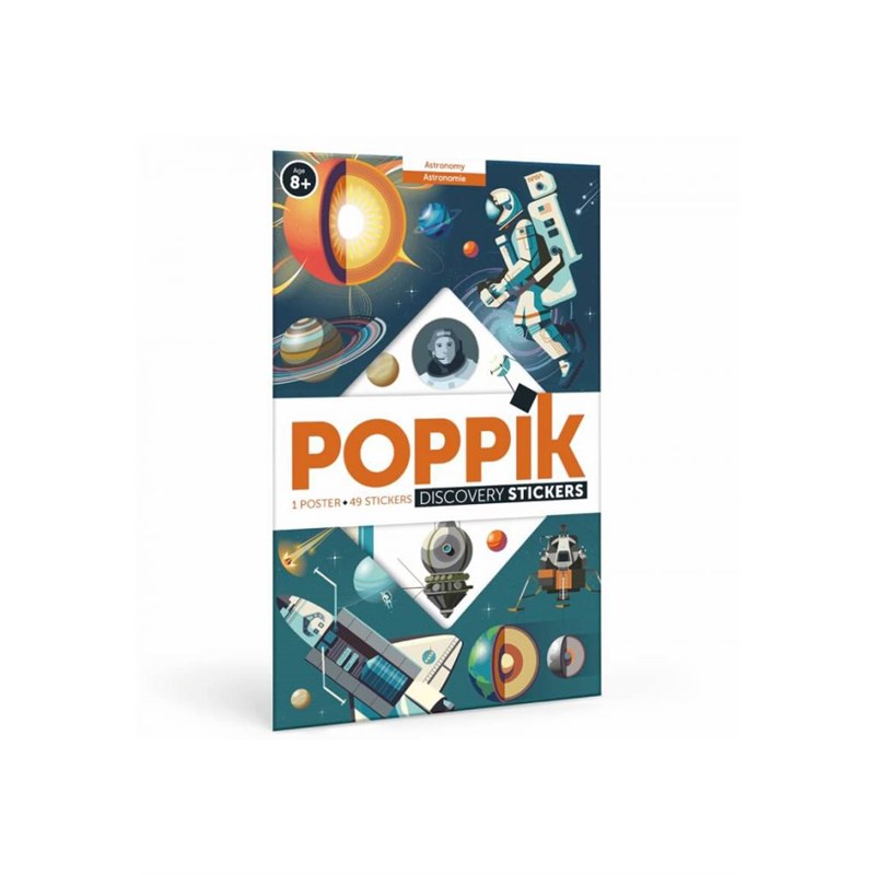 Poppik, Poster d'autocollants Astronomie
