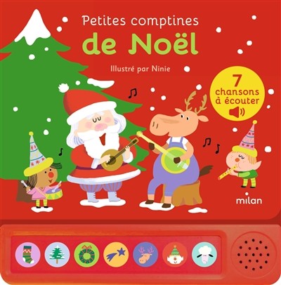 Livre petites comptines de Noël
