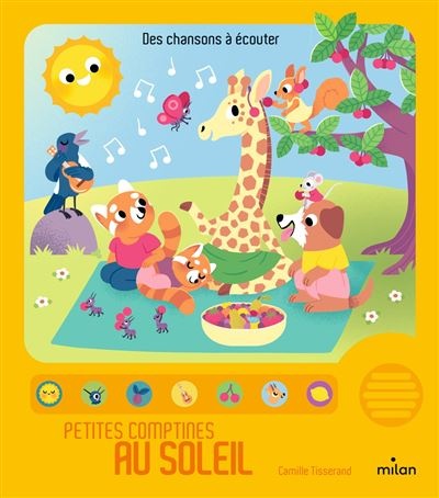 Livre Petites Comptines au Soleil