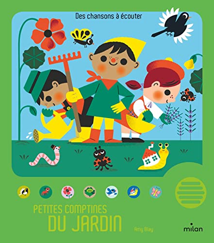 Livre petites comptines du jardin