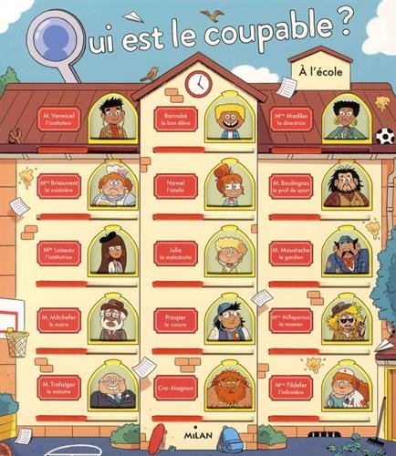 Livre Qui Est Le Coupable ? à l'école