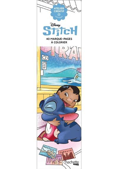 [DIL_9782017285946] Marque-Pages Disney Stitch à Colorier
