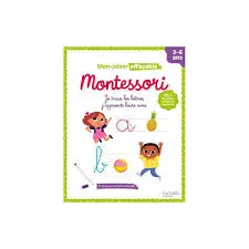 Mon Cahier Effaçable Montessori Je Trace les Lettres, j'Apprends les Sons