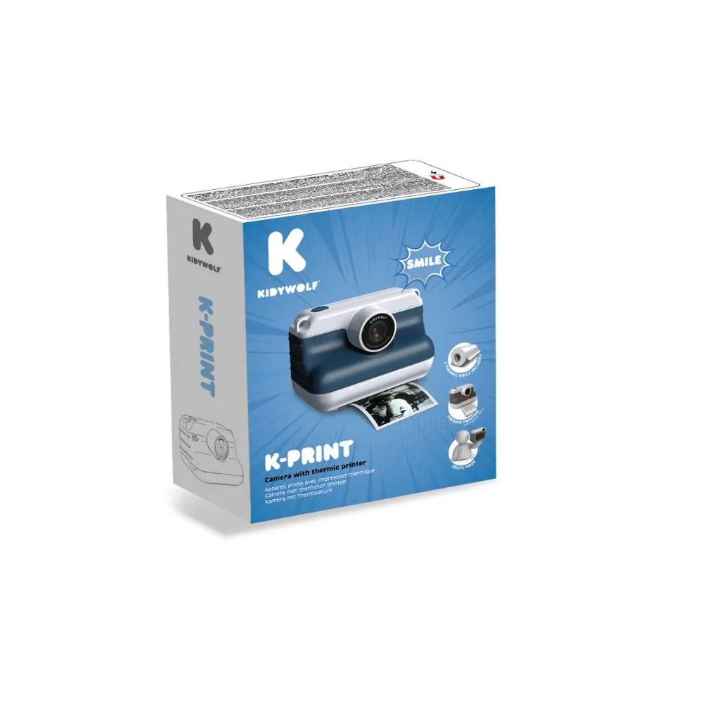 [NES_KPRINT-BL] K-Print, l'Appareil Photo à Impression Bleu
