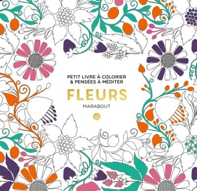 [DIL_9782501181846] Le Petit Livre De Coloriages - Fleurs